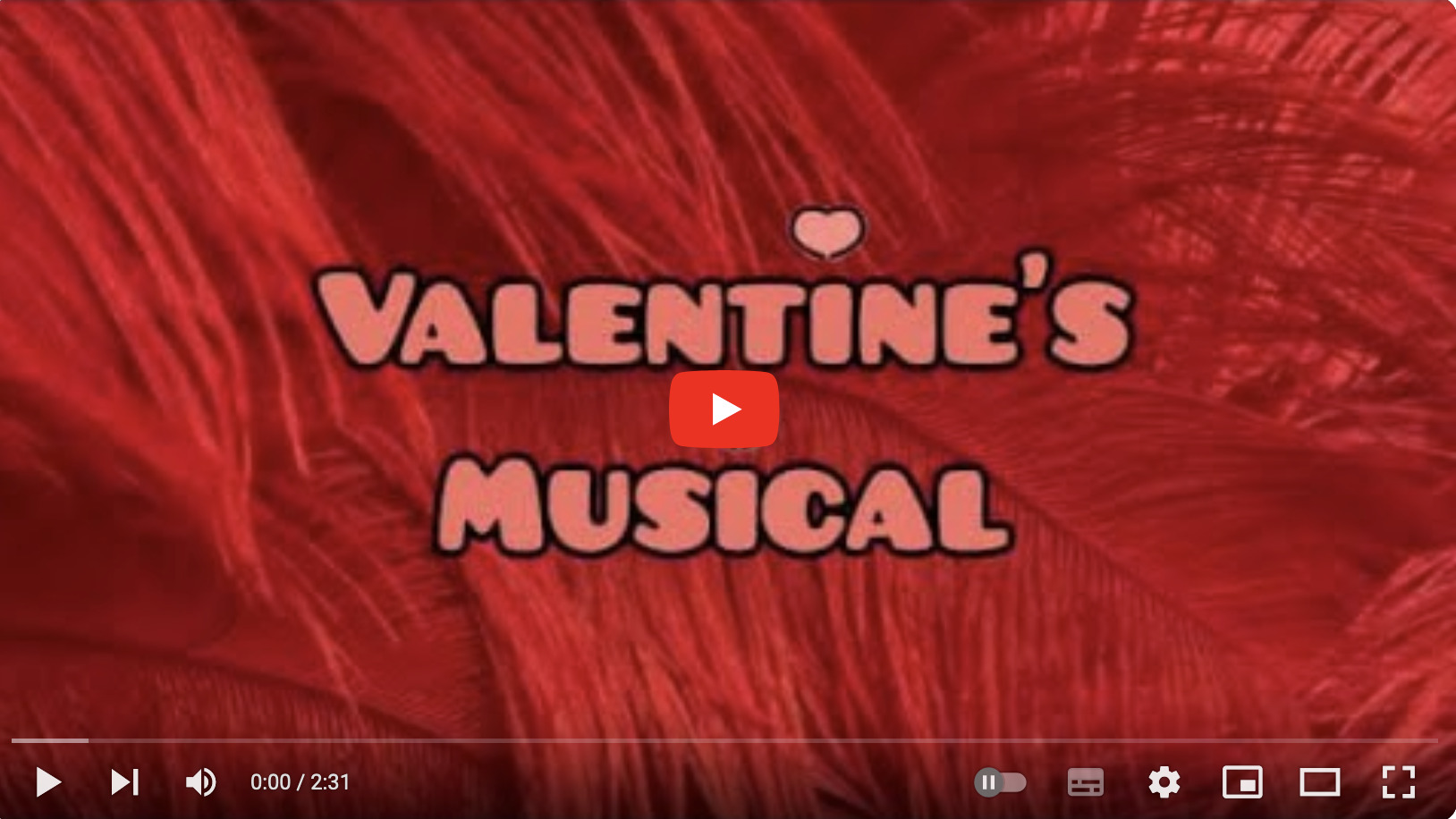 Valentine's Musical
